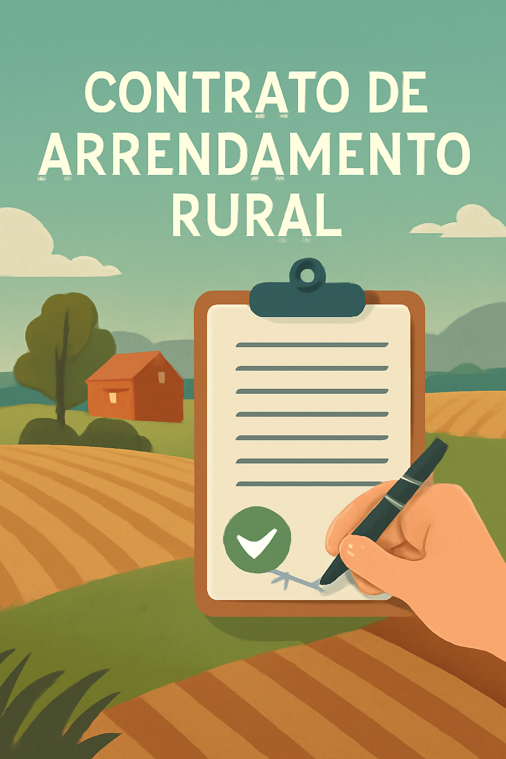 contrato de arrendamento rural" foi usada de maneira natural ao longo do texto e nos subtítulos.