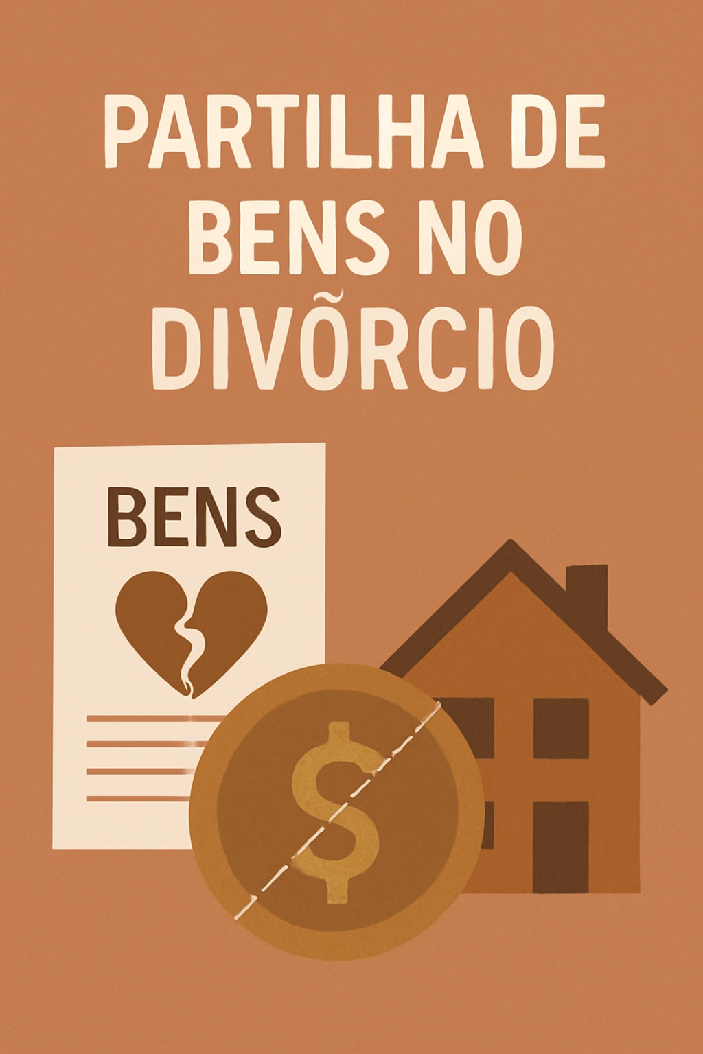 aiba como funciona a partilha de bens no divórcio, os regimes de bens e as taxas judiciais que impactam esse processo de divisão.