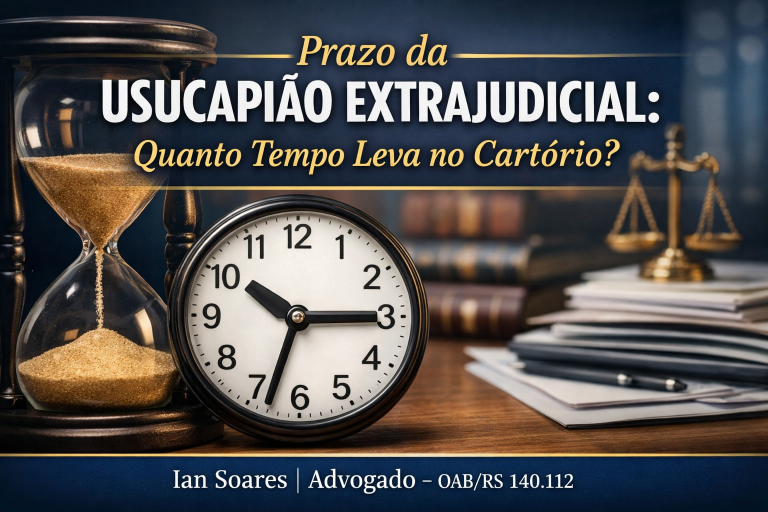 prazo da usucapião extrajudicial